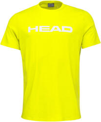 Head Club Basic T-Shirt Men Yellow Férfipóló XXL