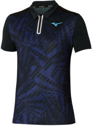 Mizuno Mugen Shadow Polo Black Férfipóló M