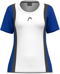 Head CLUB 25 TECH T-Shirt Women Royal/White Női póló L