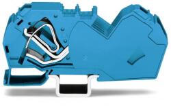 Wago 2-conductor through terminal block; 35 mm2; with integrated end plate; suitable for Ex i applications; side and center marking; for DIN-rail 35 x 15 and 35 x 7.5; CAGE CLAMP®; 35, 00 mm2; blue (785-60