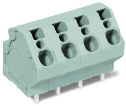 Wago PCB terminal block; 4 mm2; Pin spacing 7.5 mm; 11-pole; CAGE CLAMP®; 4, 00 mm2; gray (745-3161)
