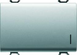 Gewiss Intrerupator 1P 250V ac - 16AX ILLUMINABLE - WITH DIFFUSER - 3 MODULES - TITANIUM - CHORUS (GW14042)