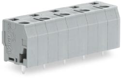Wago PCB terminal block; 2.5 mm2; Pin spacing 10 mm; 10-pole; CAGE CLAMP®; 2, 50 mm2; gray (739-3210)