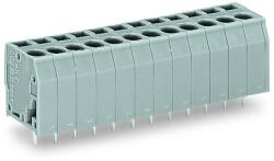 Wago PCB terminal block; 2.5 mm2; Pin spacing 5 mm; 5-pole; CAGE CLAMP®; 2, 50 mm2; gray (739-105)