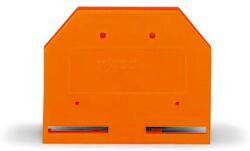 Wago End and intermediate plate; 4 mm thick; orange (282-302)