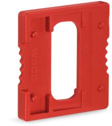 Wago Blind plug for carrier terminal blocks; red (2006-451)