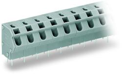 Wago PCB terminal block; 2.5 mm2; Pin spacing 7.5/7.62 mm; 3-pole; PUSH WIRE®; 2, 50 mm2; gray (254-553)