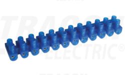 Tracon Cleme sir flexibile, profil U, 12 poli, albastru SK15A-U 10mm2, 450VAC, 50A, PE (SK15A-U)