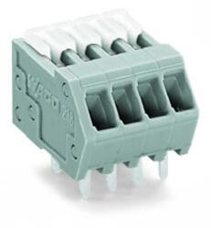 Wago PCB terminal block; Locking slides; 0.5 mm2; Pin spacing 2.5 mm; 11-pole; CAGE CLAMP®; 0, 50 mm2; orange (218-111/000-012)