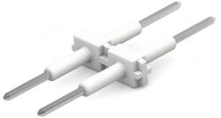 Wago Board-to-Board Link; Pin spacing 6 mm; 2-pole; Length: 30 mm; white (2061-902)