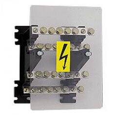 Legrand Power distribution block - stepped pentru lugs - 125 A - 4 bars 15 x 4 mm (037430)