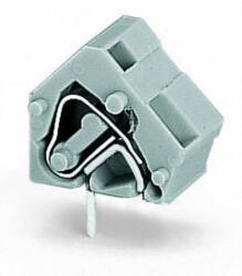 Wago Stackable PCB terminal block; 2.5 mm2; Pin spacing 10/10.16 mm; 1-pole; suitable for Ex-i applications; CAGE CLAMP®; commoning option; 2, 50 mm2; blue (236-734)