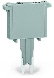 Wago Fuse plug; with soldered miniature fuse; 1 A FF; 5 mm wide; gray (280-854)