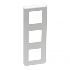 Legrand Placa Mosaic - 3 x 2 vertical module - alu (079323)