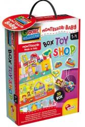 Lisciani Montessori: Baby Box készségfejlesztő formaillesztő puzzle - Lisciani (92734)