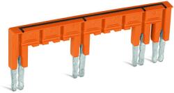Wago Jumper; insulated; 1-4-7-8; Nominal current 30 A; special version; orange (282-438/301-000)