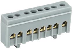 Iek Neutral bus bar in body-Izolator onto a DIN-rail SHNI-6x9-8-k-average (YNN10-69-8KD-K02)