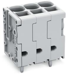 Wago PCB terminal block; 6 mm2; Pin spacing 7.5 mm; 11-pole; Push-in CAGE CLAMP®; 6, 00 mm2; gray (2626-3111/020-000)