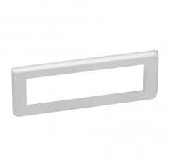 Legrand Placa Mosaic - 8 modul orizontal - alu (079318)