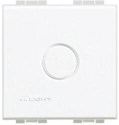 Bticino Obturator cu forma decupata LiVing Light - Alb - 2 module (N4951)