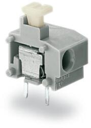 Wago Stackable PCB terminal block; push-button; 1.5 mm2; Pin spacing 10/10.16 mm; 1-pole; suitable for Ex-i applications; Push-in CAGE CLAMP®; 1, 50 mm2; blue (235-764/331-000)