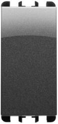 Urmet nea - Buton cleme cu surub 1P NO 10A, 1 mod, culoare Otel inchis (SU10108AC)