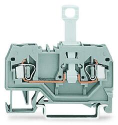 Wago 2-conductor disconnect terminal block; for DIN-rail 35 x 15 and 35 x 7.5; 2.5 mm2; CAGE CLAMP®; 2, 50 mm2; blue (280-914)