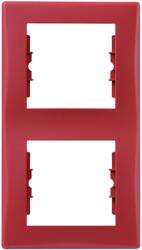 Schneider Rama verticala, 2 posturi, SEDNA SCHNEIDER, rosu (SDN5801141)