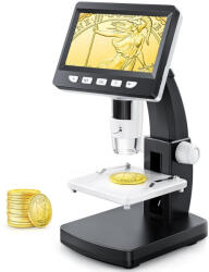 K&F Concept 4, 3 LCD Digitális Mikroszkóp - 50X-1000X (GW45.0051)
