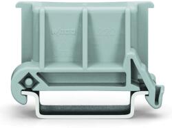 Wago Angled DIN-rail adapter; in combination with mounting carrier; 221-500 or 222-500; for DIN-35 rail mounting; gray (222-510)