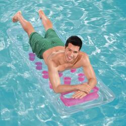 Bestway Felfújható úszómatrac - átlátszó - 188 x 71 cm Bestway 56408A (56408A)