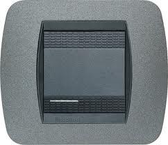 Bticino Placa ornament 2 module Grafit Bticino Living (L4802GF)