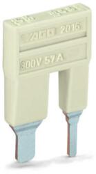 Wago Step-down jumper; insulated; from 16/10 mm2 to 10/6/4/2.5 mm2; Nominal current 57 A; light gray (2016-499)