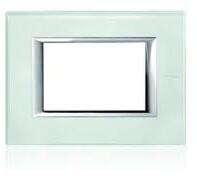 Bticino PLACA ORNAMENT 2 MODULE STICLA kristall BTICINO AXOLUTE (HA4802VKA)