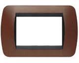 Bticino Placa Ornament 3 Module Bachelita Bticino Living (l4803bk)