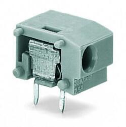Wago Stackable PCB terminal block; 2.5 mm2; Pin spacing 10/10.16 mm; 1-pole; PUSH WIRE®; 2, 50 mm2; orange (235-766)