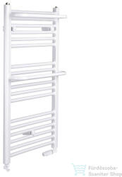 Radeco ROSA AD3-500/R 870x550 törölközőszárítós radiátor, fényes fehér színben (Radeco_ROSA_AD3_500_R)