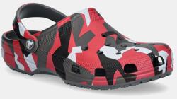 Crocs papucs Geo Camo Clog piros, férfi, 211009-0IE - piros Férfi 46/47