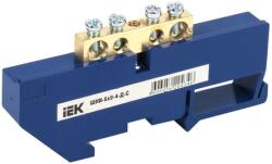 Iek Neutral bus bar with DIN-Izolator SHNI-6x9-4-D-S (YNN10-69-4D-K07)