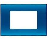 Bticino Placa Ornament 2 Module Albastru Gel Bticino (n4819bj)