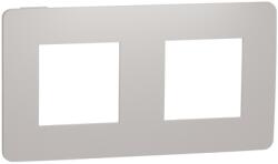 Schneider Placa ornament, Unica Studio Colsau, doua module, grey (NU280424)