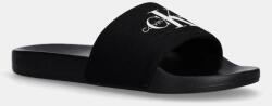 Calvin Klein Jeans papucs SLIDE MONOGRAM fekete, férfi, YM0YM01271 - fekete Férfi 40 - answear - 14 990 Ft