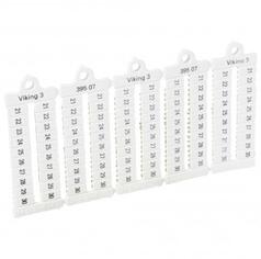 Legrand Eticheta Viking 3 - horizontal - pitch 5 mm - number from 21 to 30 (039507)