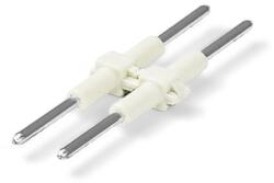 Wago Board-to-Board Link; Pin spacing 4 mm; 2-pole; Length: 28 mm; white (2060-952/028-000)