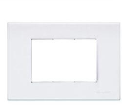 Bticino Placa ornament 7 module Alb Platinat Bticino (N4807LB)