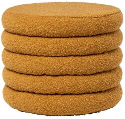 Somcasa Sárga bouclé széklet Somcasa Harry 40 cm (00PF202427)