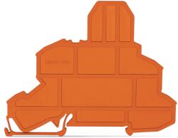 Wago End plate for fuse terminal blocks; 2 mm thick; orange (2002-1092)