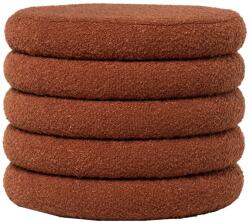 Somcasa Terrakotta vörös bouclé Somcasa Harry puff 40 cm (00PF202434)