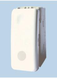 Comtec Intrerupator modular simplu+LED, alb 1002, STIL (MF0012-04806)