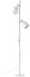 Somcasa Fehér fém állólámpa Somcasa Pasula 155 cm (00LP204602)